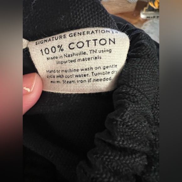 Cotton Canvas Clyde work pant Elizabeth Suzann hand-crafted trousers - Picture 6 of 6